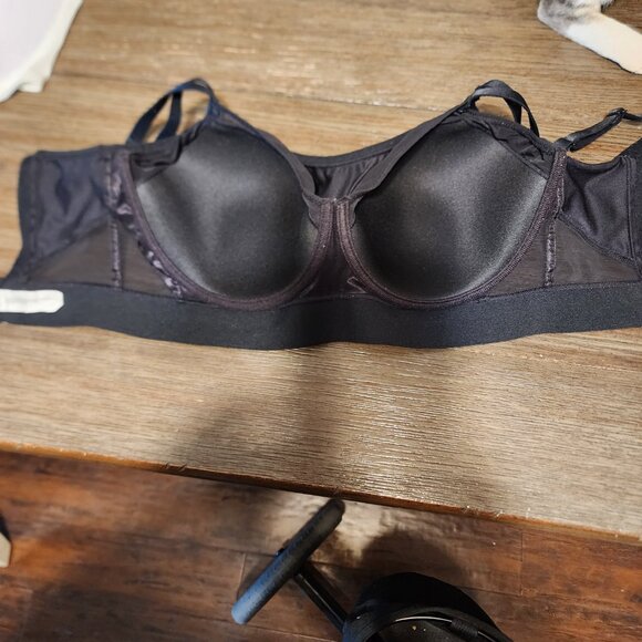 Natori Gravity Contour Underwire Sports Bra Black 32G - Picture 7 of 15